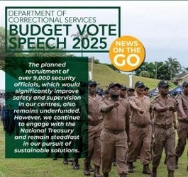 Correctional services poster