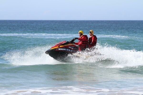 Nsri jbay evacuates a fisherman