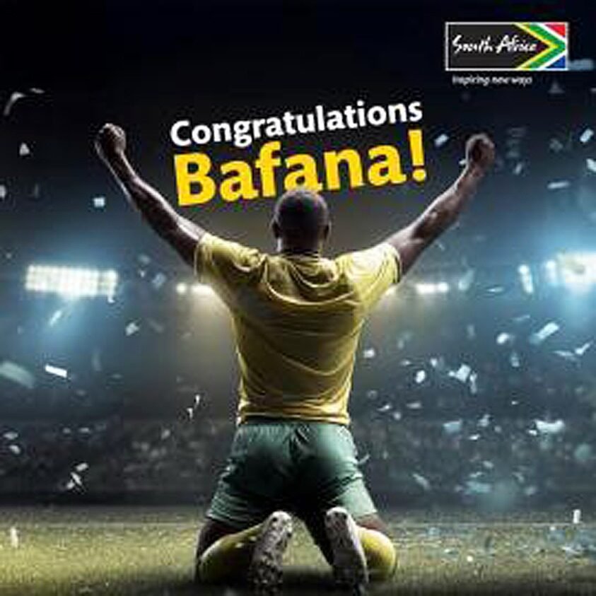 Bafana bafana is going to 2026 world cup