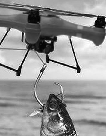 Drone fishing