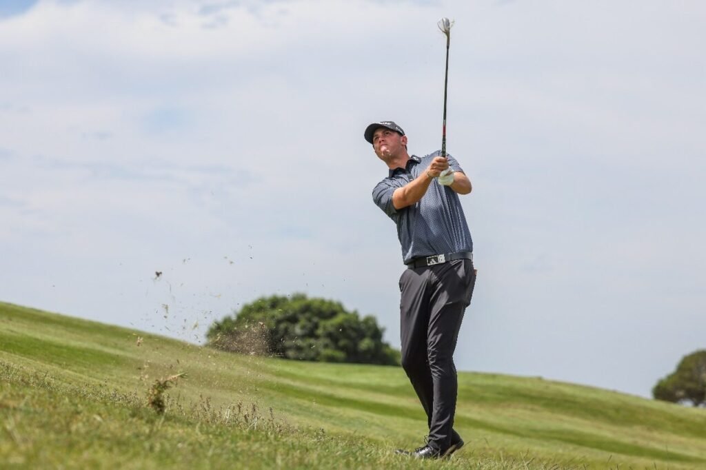 Lightning stops play on second day of PGA at St Francis Links